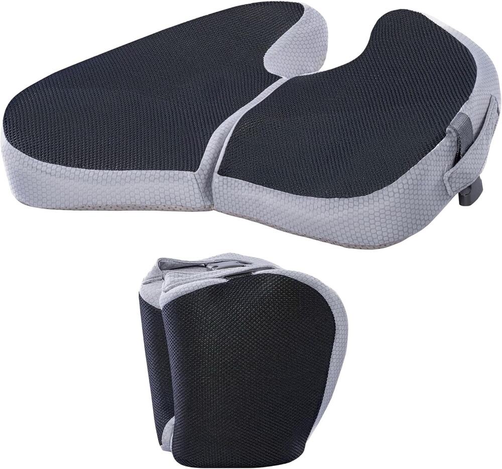 Travel Seat Cushion For Airplane, Small Foldable Hemorrhoid Pillow